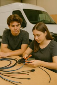 Initiez-vous au câblage de véhicules électriques